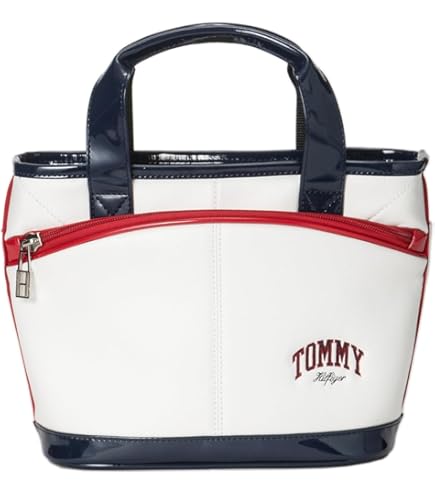 n*9様 【新品未使用品】トミーヒルフィガー フェイスラウンドバッグ（ホワイト） TOMMY HILFIGER GOLF（トミー ヒルフィガー ゴルフ）の「ﾗｳﾝﾄﾞ